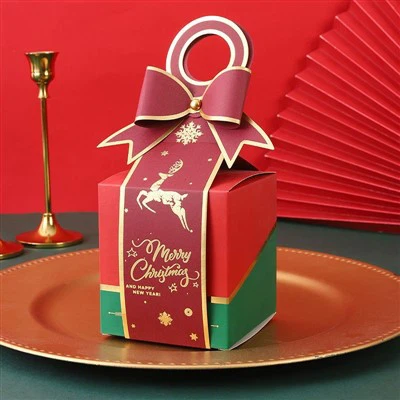 Personalisierte Weihnachtsabend-Box aus Pappe