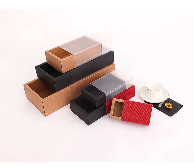 Flache dekorative Geschenkpapier Hochzeitskästen Klamschell Nostalgic Credit Special Paper Luxus Leder Geschenkelbox