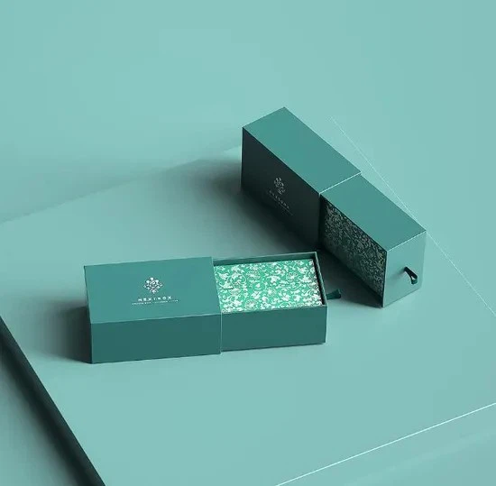 3D Custom Sliding Drawer Box Essential Oil Glass Bottle Perfume Box Fragrance Box Jewelry For Rolex Box