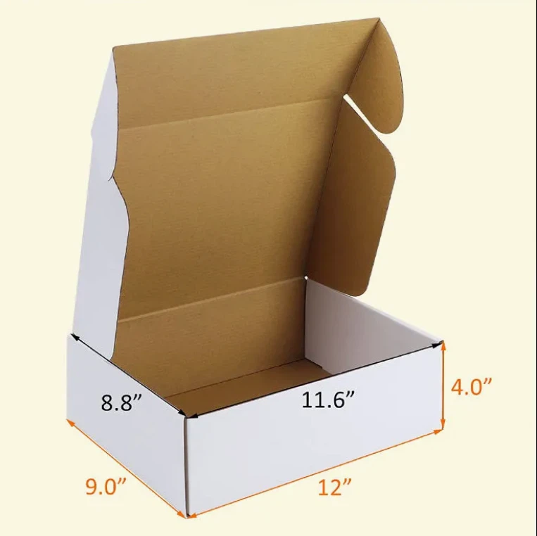 Luxury Custom Logo Eco Friendly Small Cardboard Packaging Paper Mailer Corrugated Shipping Airplane Box